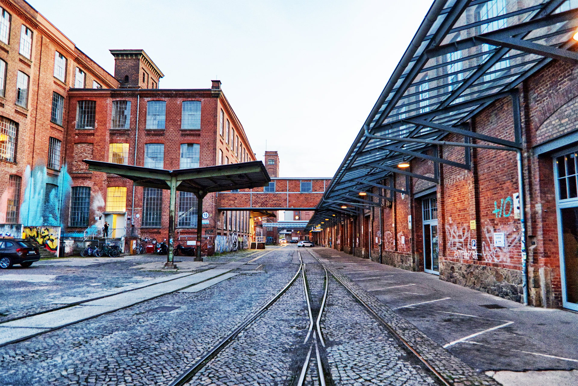 Blick in die Baumwollspinnerei Leipzig