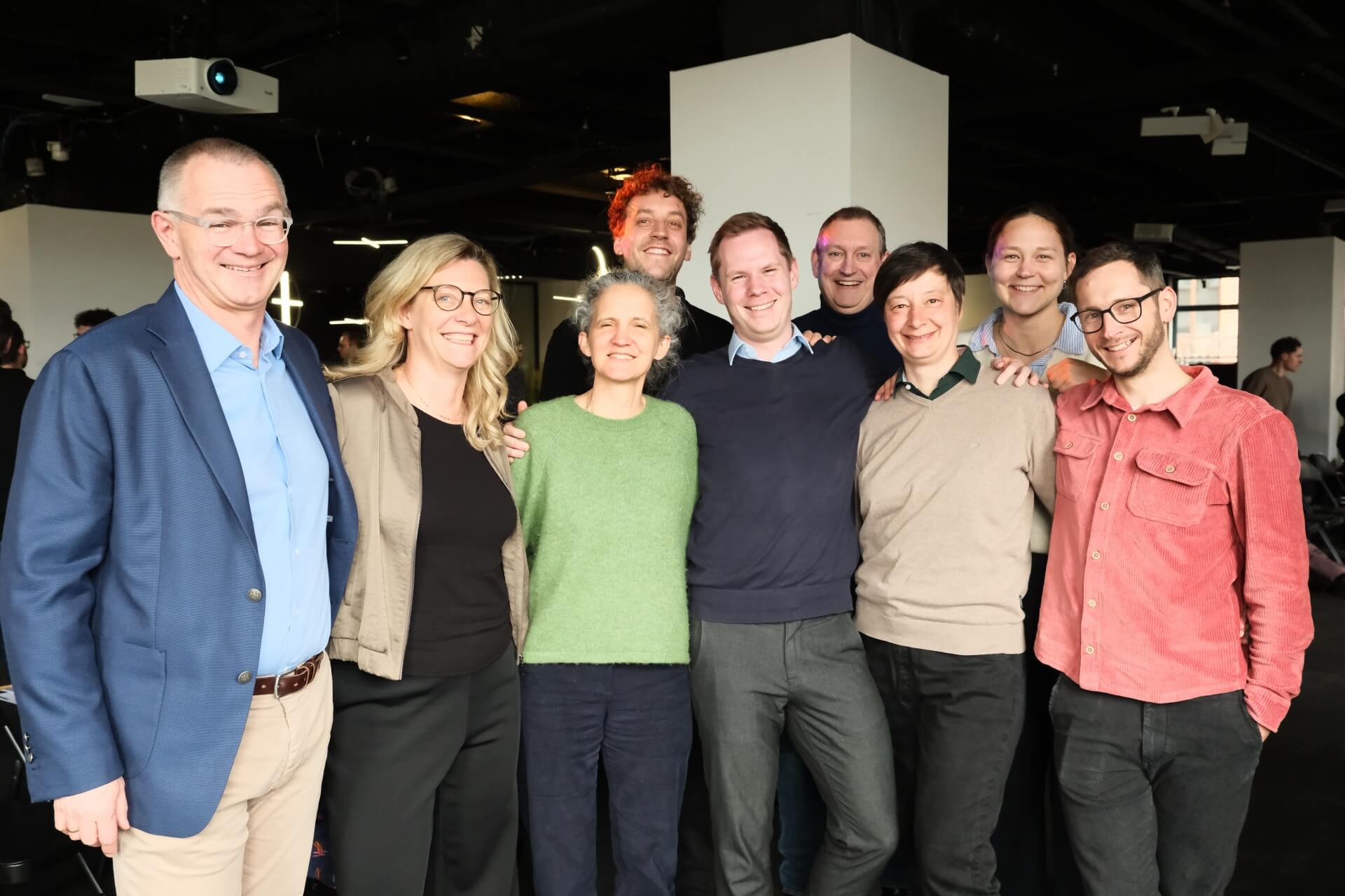 Gruppenfoto des Tilia Teams