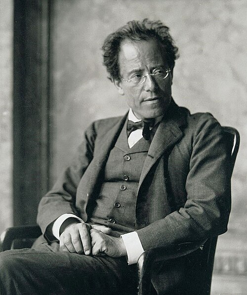 Portrait von Gustav-Mahler von 1907