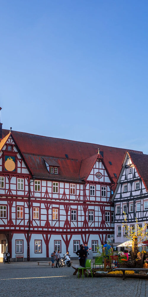 Marktplatz der Stadt Bad Aurach