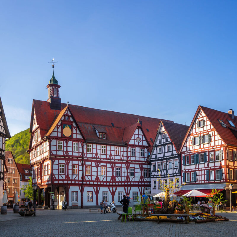 Marktplatz der Stadt Bad Aurach